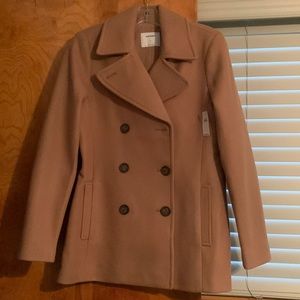 BRAND NEW Old Navy Brown Women’s Pea Coat